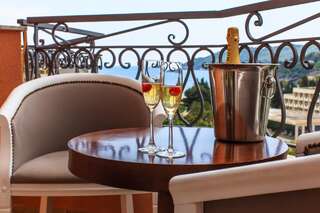Отель Hotel Magnolija Будва Двухуровневый люкс с балконом-3